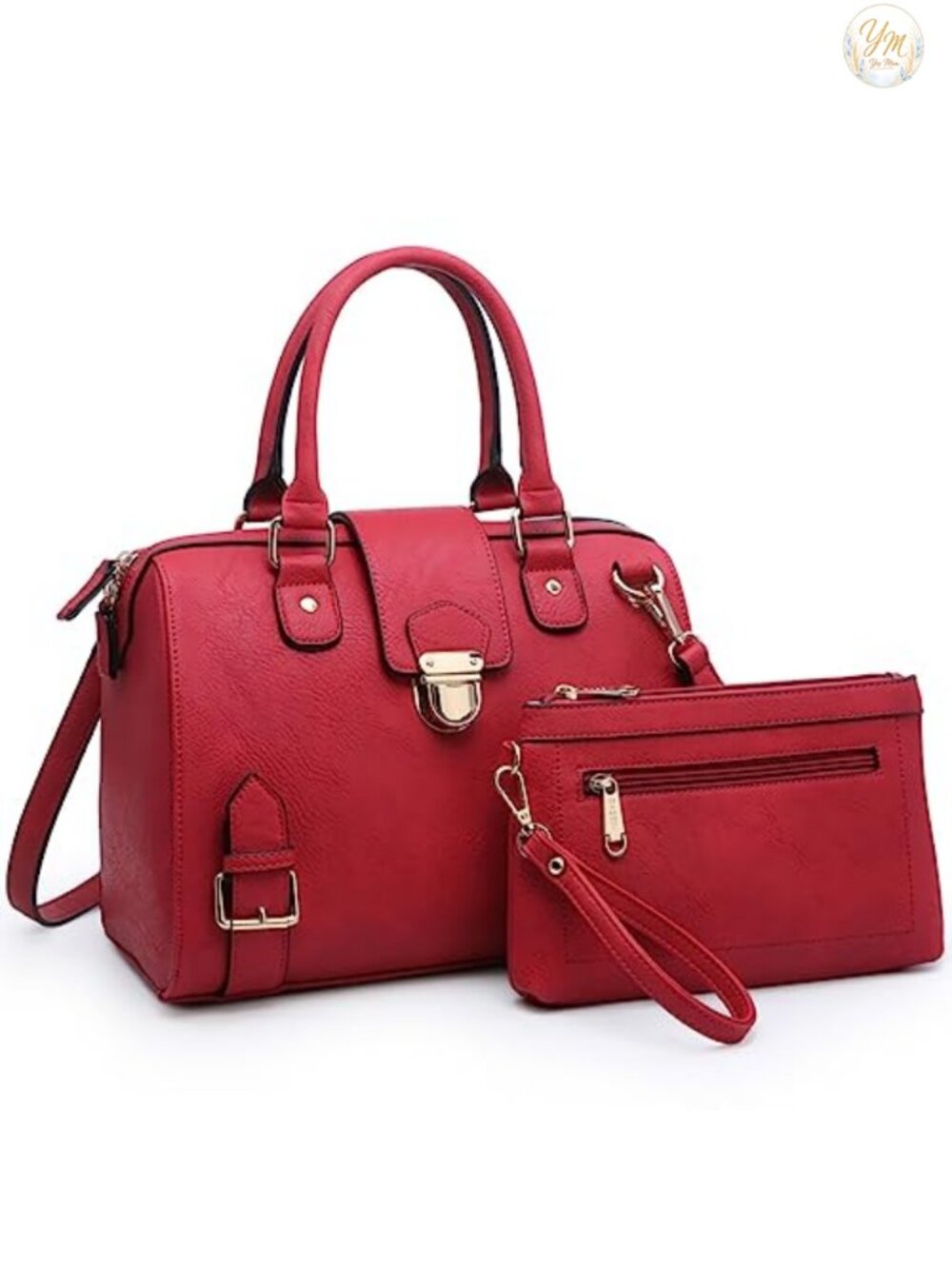 Women's Satchel Purse Barrel Bag Top Handle Handbag Work Tote Structured